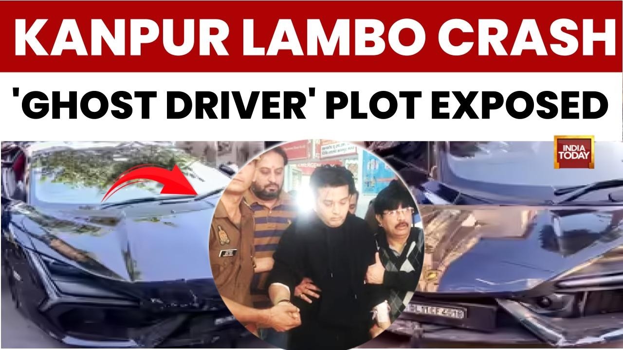 Kanpur Lamborghini Crash: Accused Shivam Mishra Arrested After 'Ghost Driver' Plot Exposed