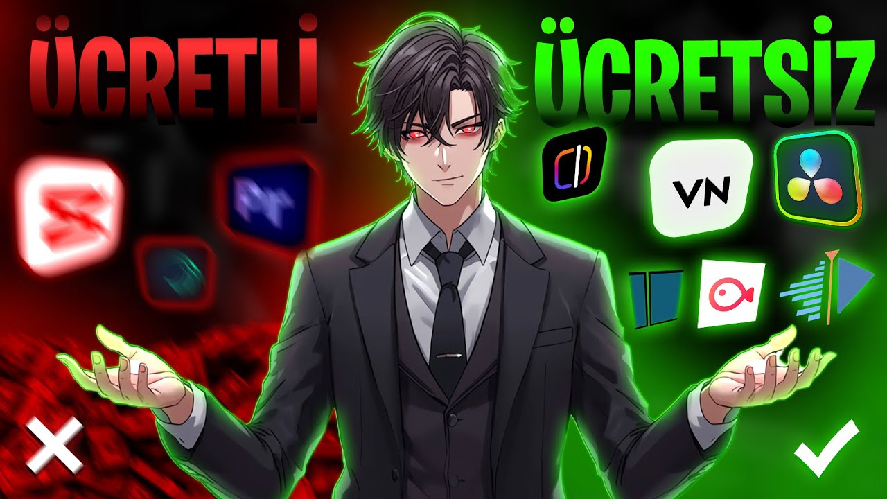 &Uuml;CRETSİZ ve Filigransız En İyi Video Edit Uygulamaları (Mobil + PC) 2025