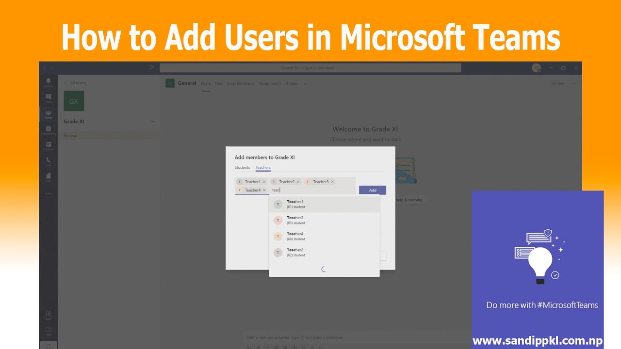 How to Add Users in Microsoft Teams || Teams Tips for Admins