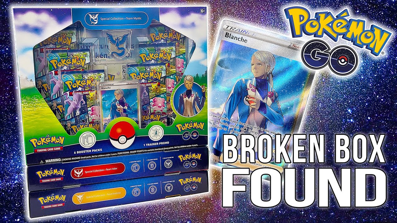 This Box Is Broken! Pokemon GO Team Mystic Special Collection Box