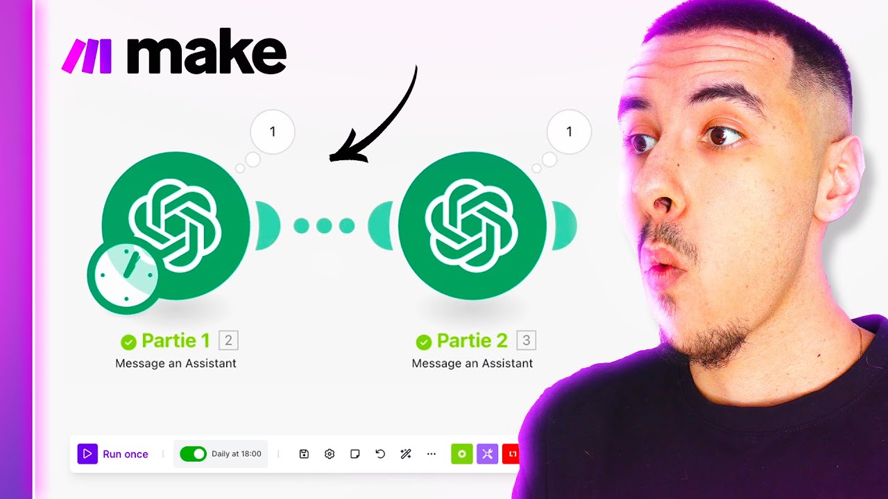 J'ai créé un Agent GPT sur Make (100% automatique)