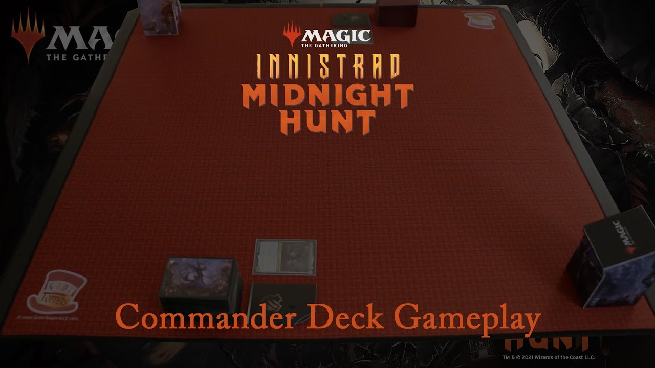 Magic: The Gathering: Innistrad: Midnight Hunt Commander Deck Gameplay