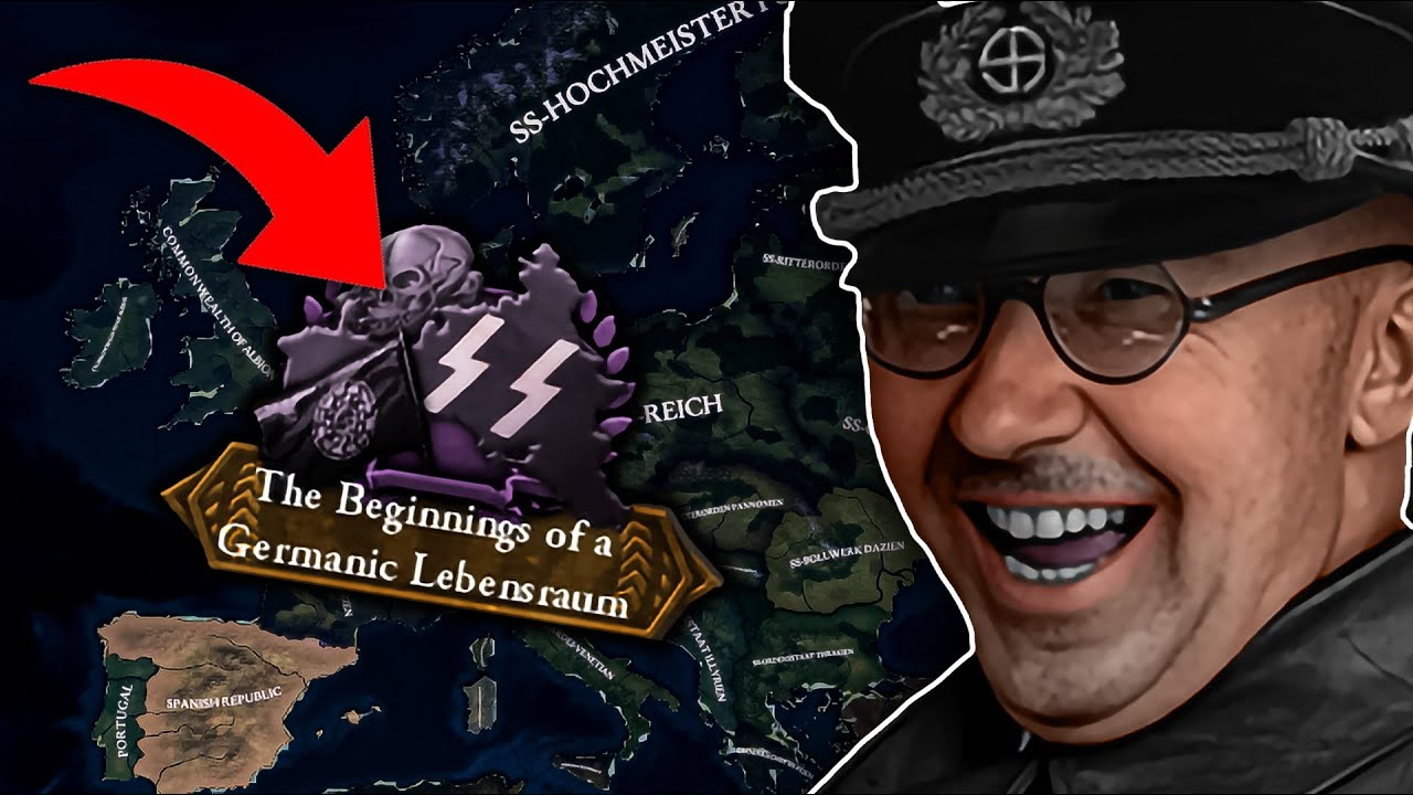 Гиммлер ПОТЕРЯЛ СВОЙ ПУТЬ в HOI4