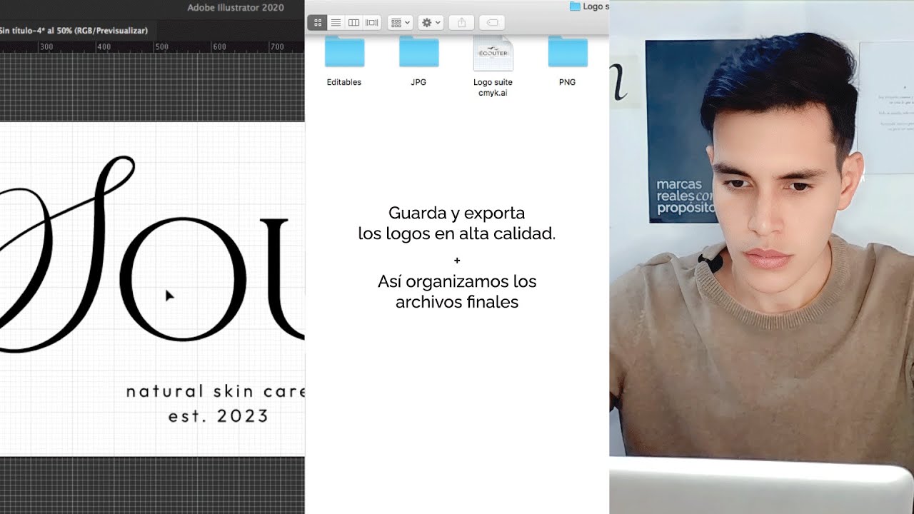 Cómo guardar y exportar un logo correctamente y en alta calidad | Estudio Minimalista