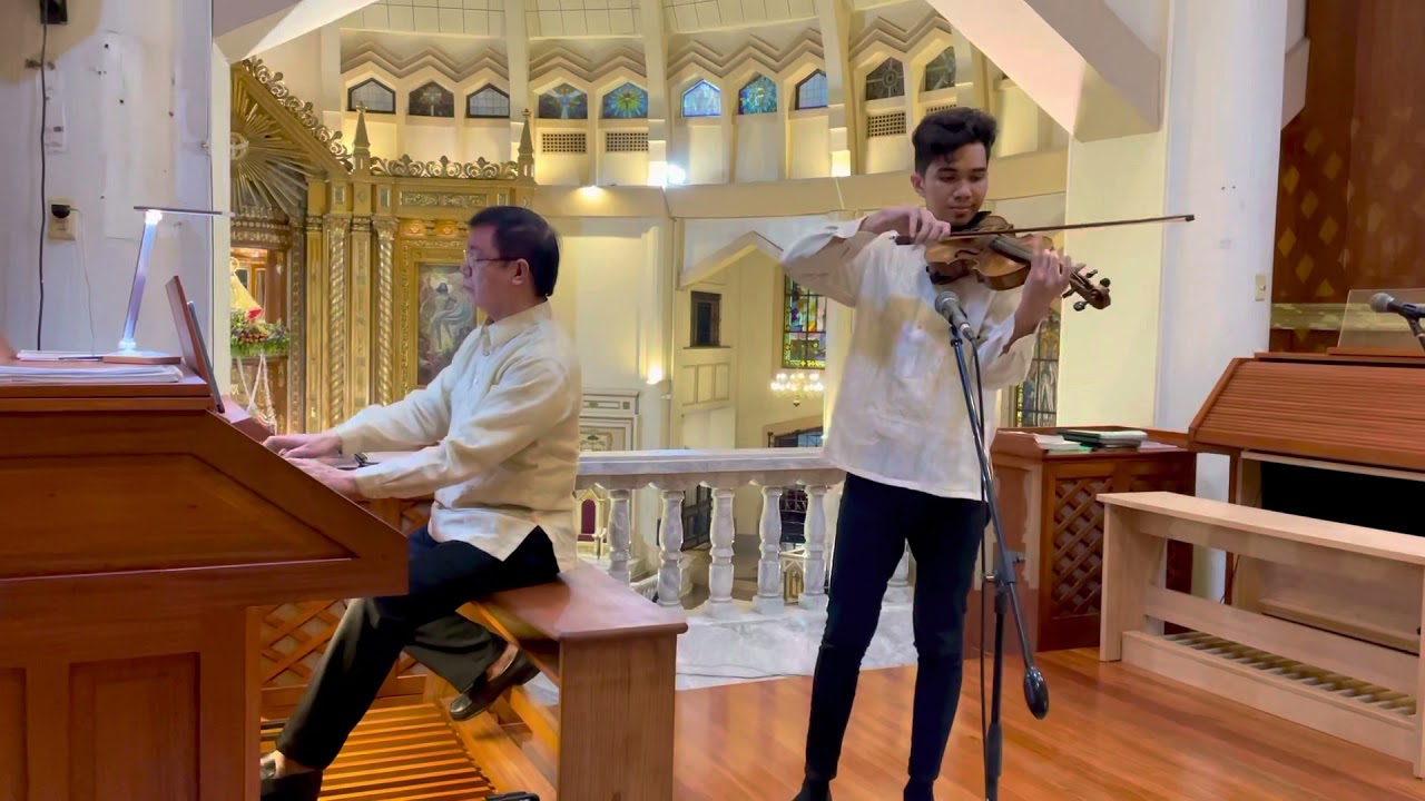 STELLA MARIS (Violin Solo by Karl Rafael Chavez & Organ Accompaniment by Prof. Armando Salarza)