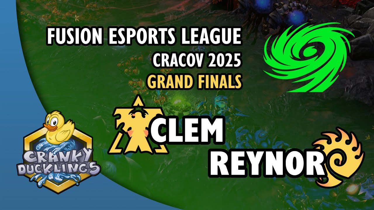 Clem vs Reynor - TvZ | Fusion Esports League Cracov 2025 | Offline StarCraft 2 Tournament