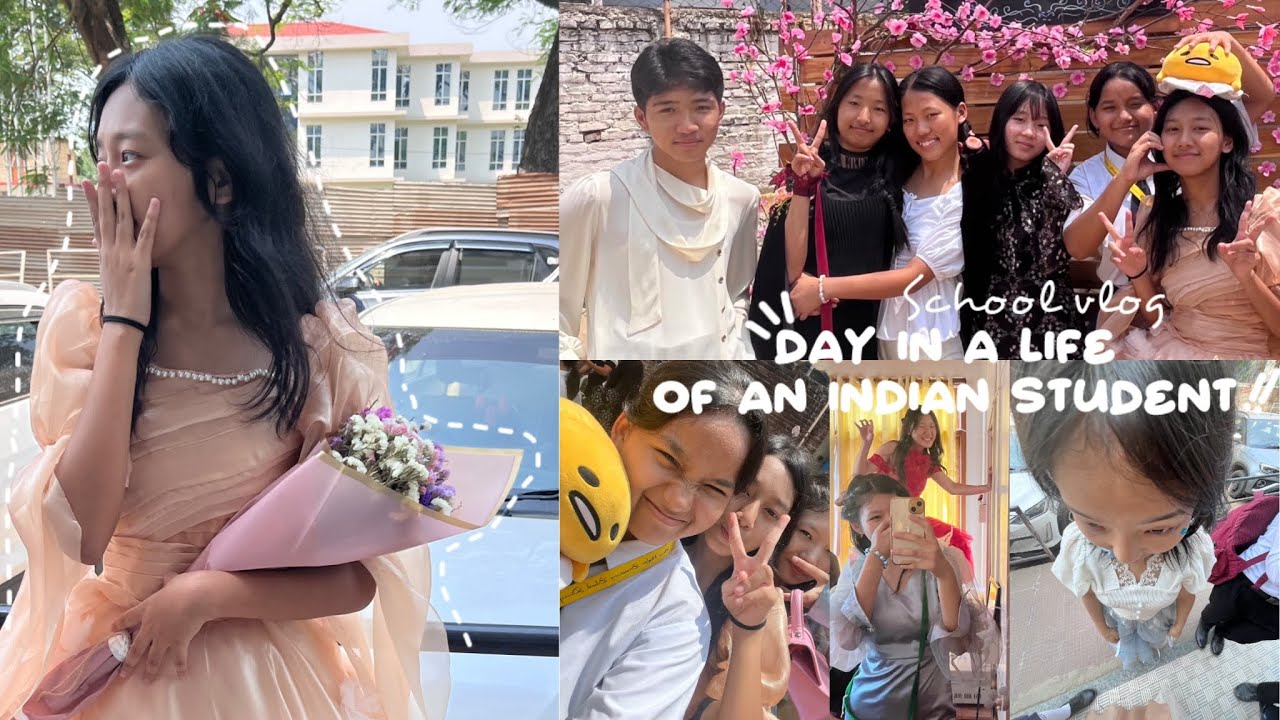 SCHOOL VLOG📓: Day in a life of an Indian student | HS VLOG | Dimapur, Nagaland