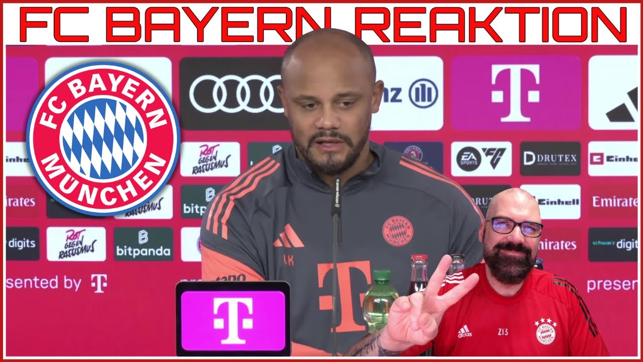 FC Bayern München Reaktion 🎙️ auf die PK vor dem Spiel gegen den FC Augsburg am 19. BL Spieltag