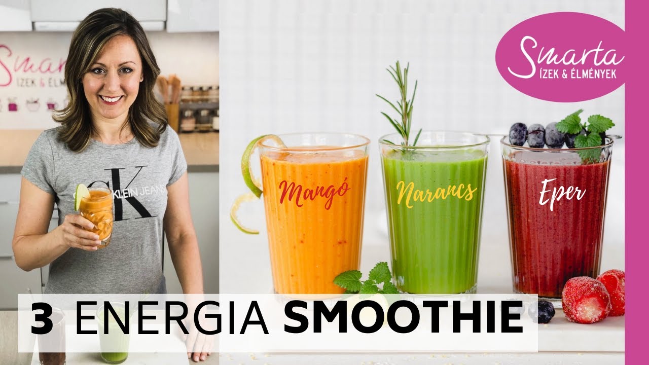 Legjobb SMOOTHIE receptek tavaszi fáradtság ellen