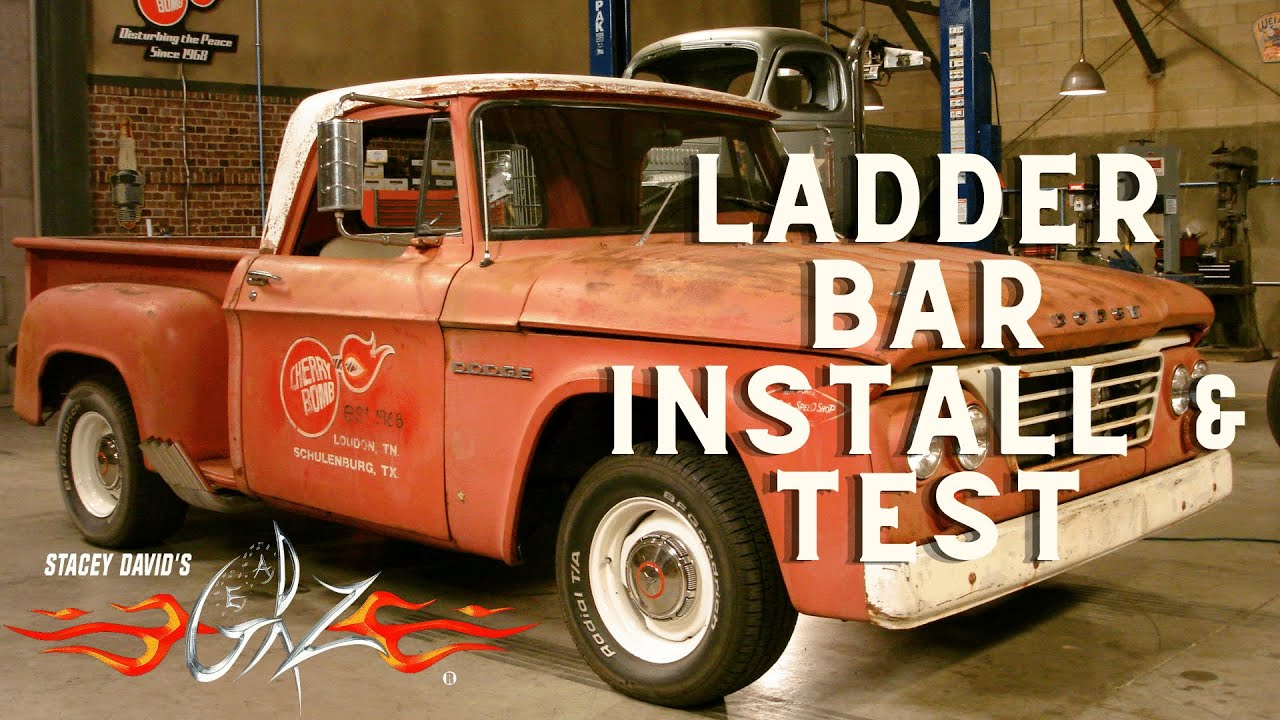 How To Install & Test a Ladder Bar Suspension System - Stacey David's Gearz Full Episode S3 E5