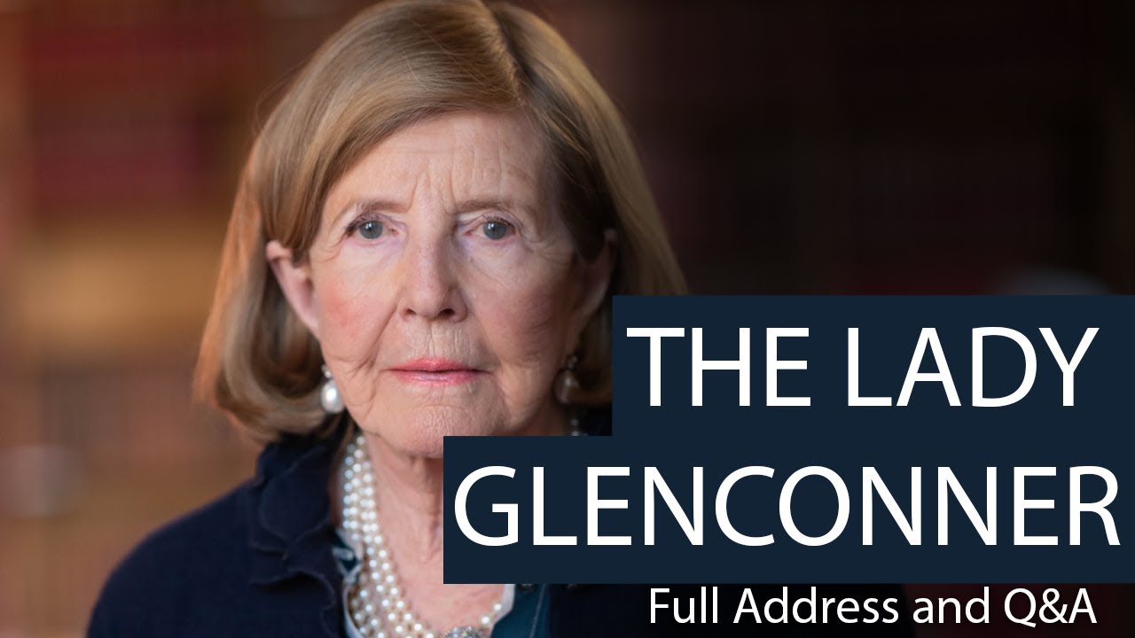 The Lady Glenconner: British Socialite | Full Address and Q&A | Oxford Union