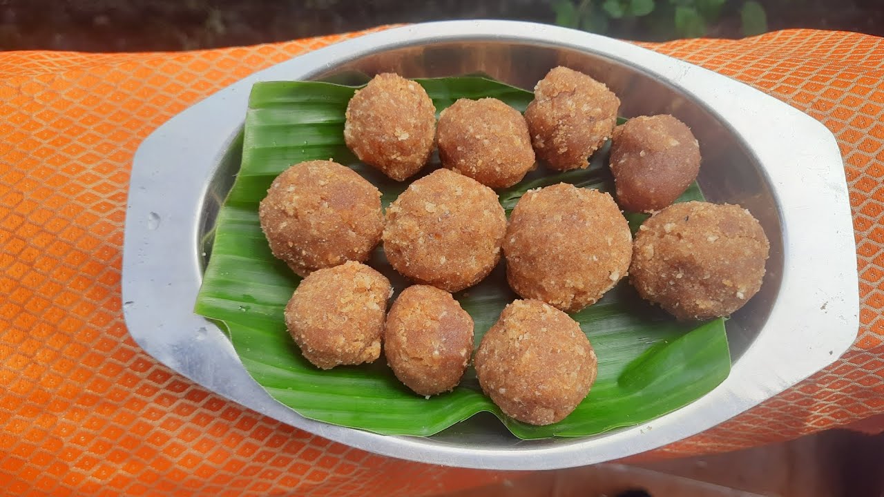 Tulunadu style Akki laadu/traditional  kuchalakki laddu/Mangalore  special  aritha  unde