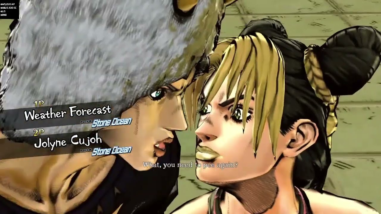 Jolyne & Weather Report (Beatdown)