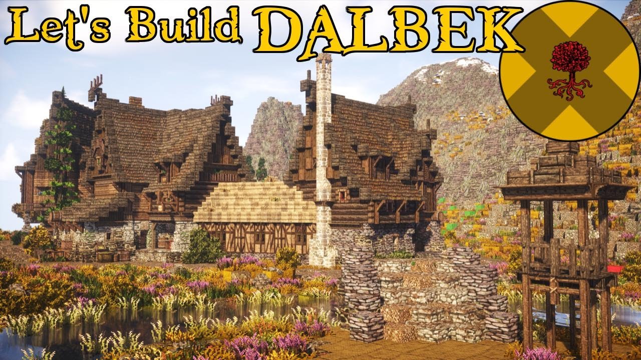 New Nordic Village | Dalbek | Part 1 - Nordic Minecraft Town