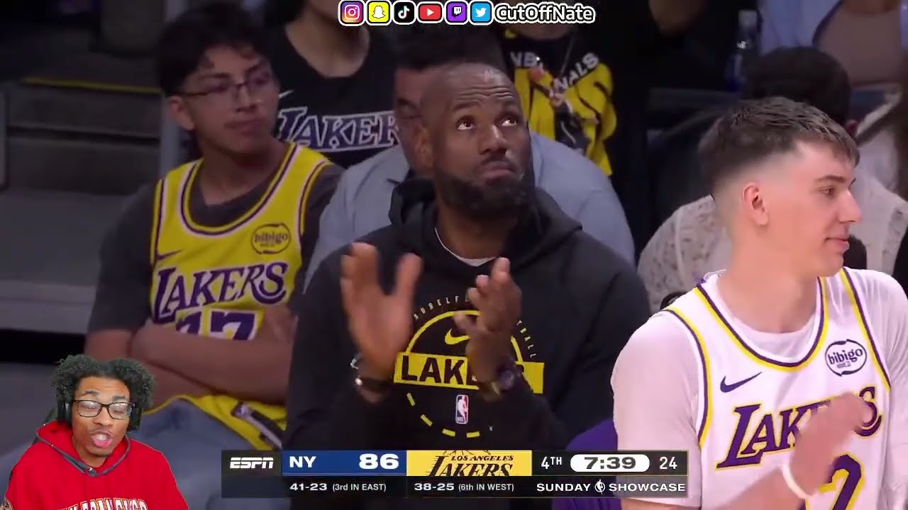 Lakers Fav Opp Reaction To Los Angeles Lakers vs New York Knicks Full Game Highlights March 8, 2026