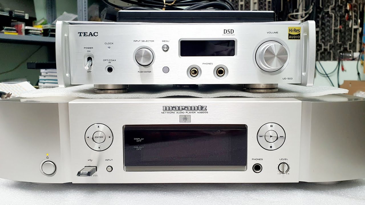 OTG là dây gì? Hdsd chi tiết Teac UD-503 (0090) và Maranzt NA8005 (1460) thùng xốp (0907406222).