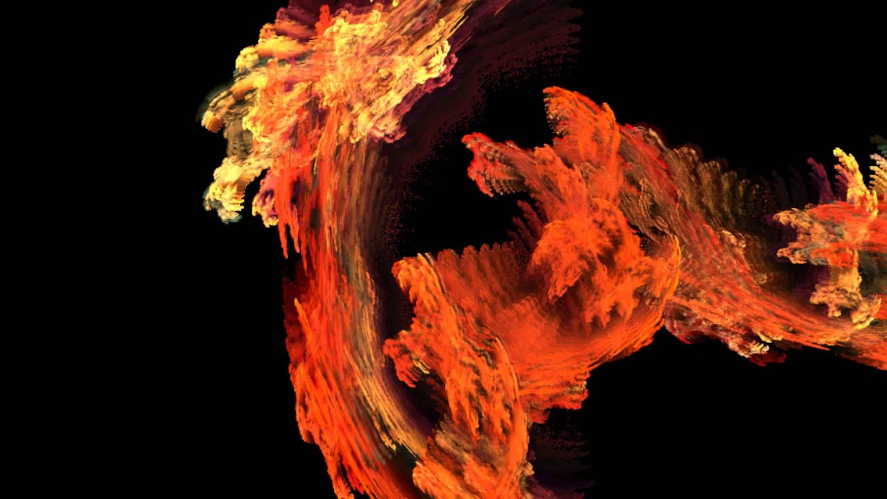 Fractal Images - Created Using Fractal Flame Algorithm  - DePaul University