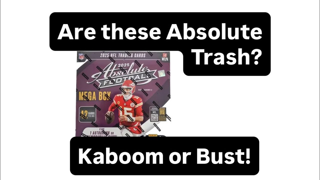 2025 Absolute Football Mega Box!! Kaboom or Bust! 