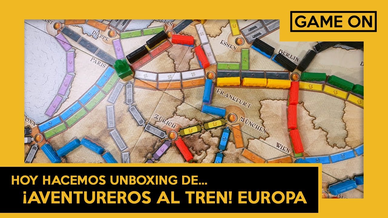 ¡Aventureros al Tren! Europa - Unboxing