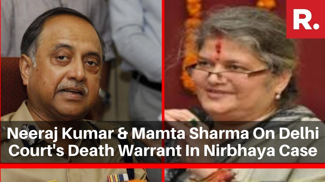 Ex Top-Cop Neeraj Kumar & BJP's Mamta Sharma React On Delhi Court's Death Warrant In Nirbhaya Case