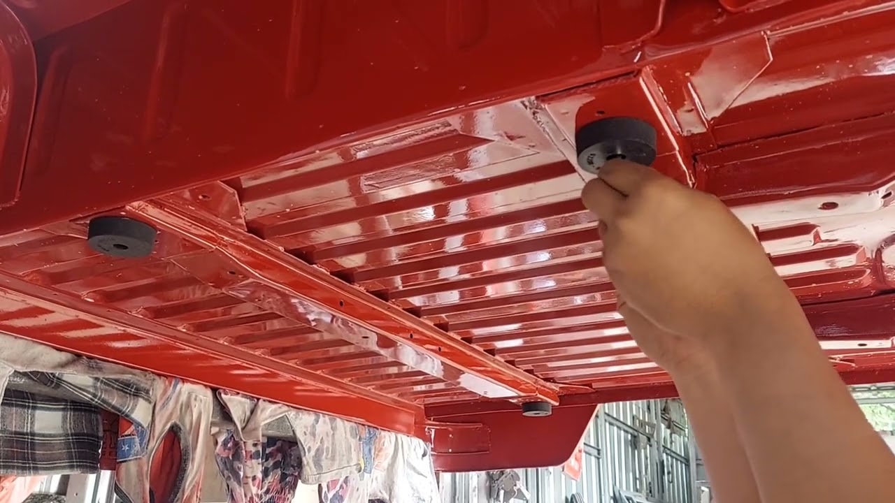 Tutorial pemasangan body monting mobil Toyota Hardtop FJ40 dan BJ40 th79 ke atas