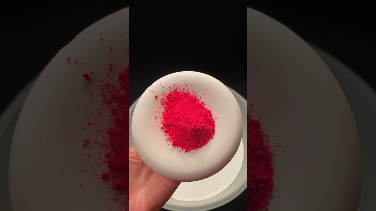 Baking soda asmr