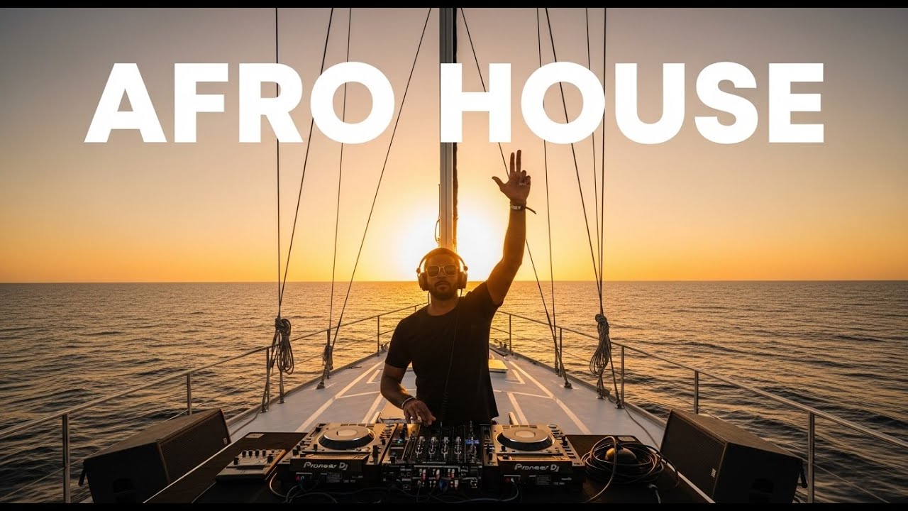 Tropical Sunset Mix 2026 SUMMER AFRO HOUSE Chill Out Summer Lounge Music Warm Breeze Ocean Waves