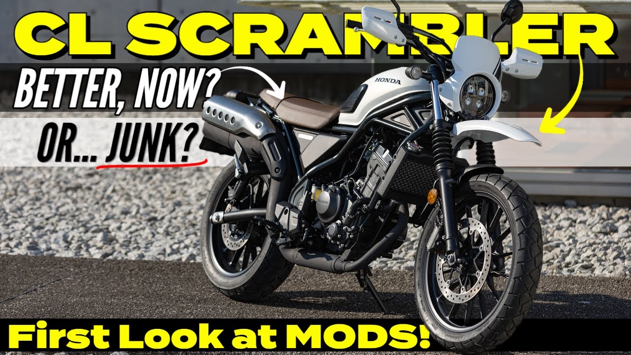New 2023 Honda CL500 / CL250 Scrambler Accessories & Modifications! | SCL500