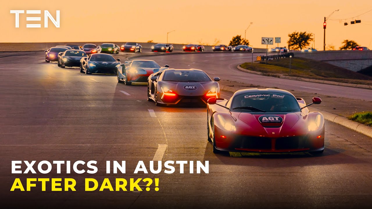 We Shut Down Austin with a Police-Escorted Rally! | The Austin Grand Tour Night Edition