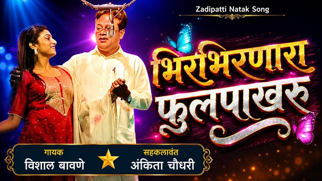 Bhirbhirnara Fulpakharu | Vishal Bawne Natak Song | Ankita Chaudhari | Zadipatti Tarang |