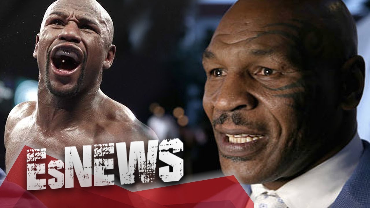 Майк Тайсон замахнулся на Флойда Мейвезера, а Флойд даже не дрогнул — EsNews Boxing