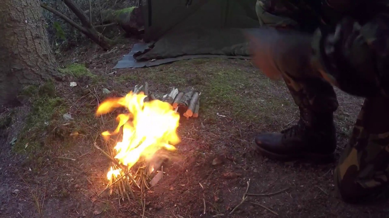 mark pownall british bushcraft and survival /Phase 2 survival fire lighting t