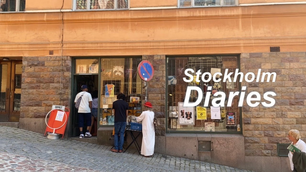 Stockholm Vlog) Summer Days in Sweden - my SO's Birthday, Galettes, Vacation Begins