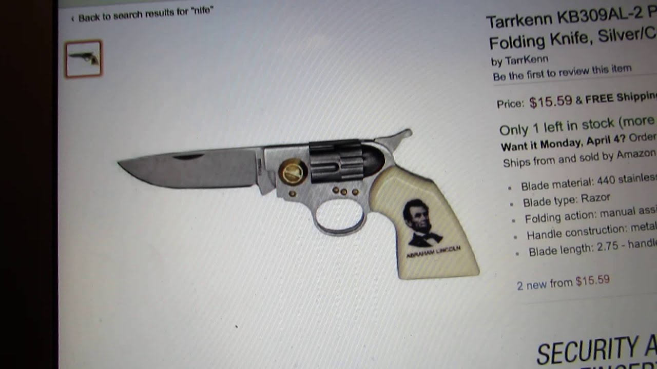 weird knives on amazon
