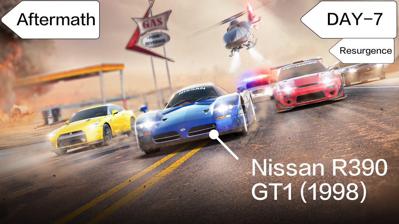 Need For Speed: No Limits | 1998 Nissan R390 GT1 (Aftermath - Day 7 | Resurgence)