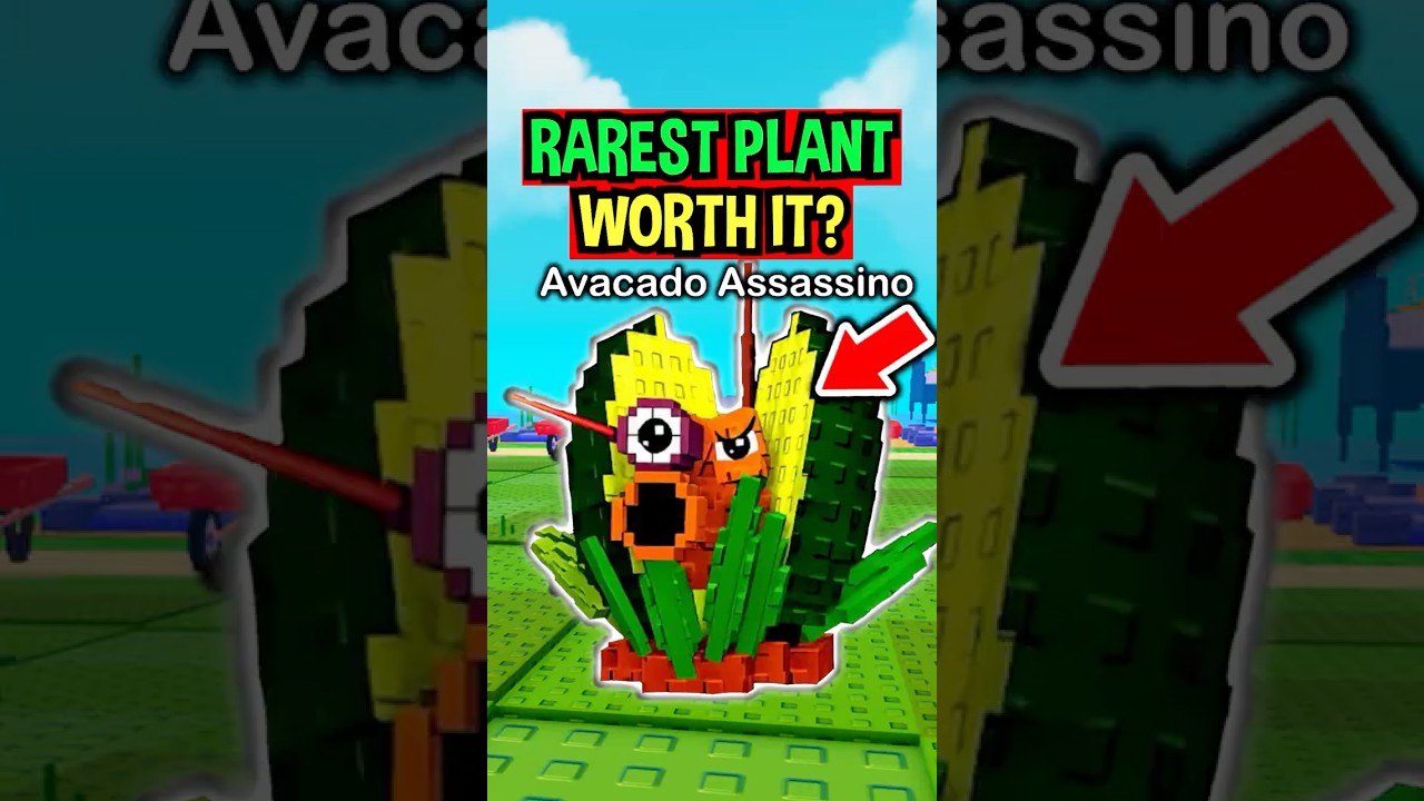 RAREST AVOCADO ASSASSINO PLANT in Plants Vs Brainrots..