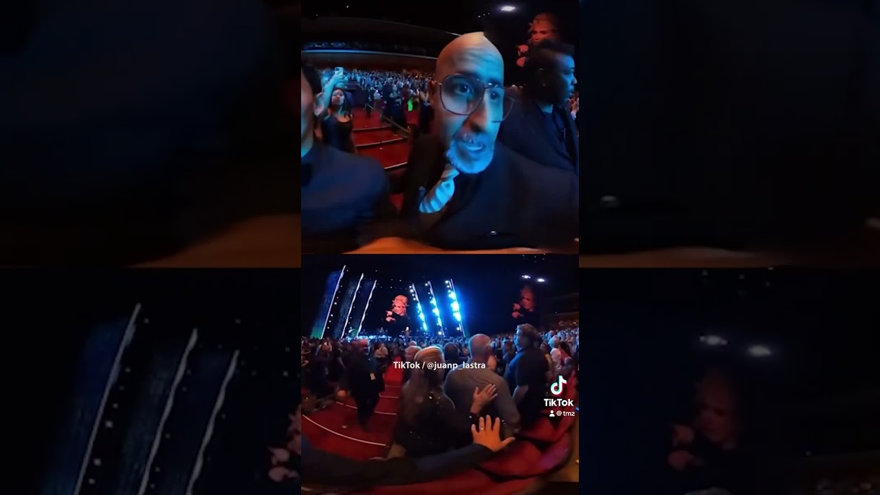 The guy that #Adele defended from security at her concert Saturday recorded the whole incident! 👀