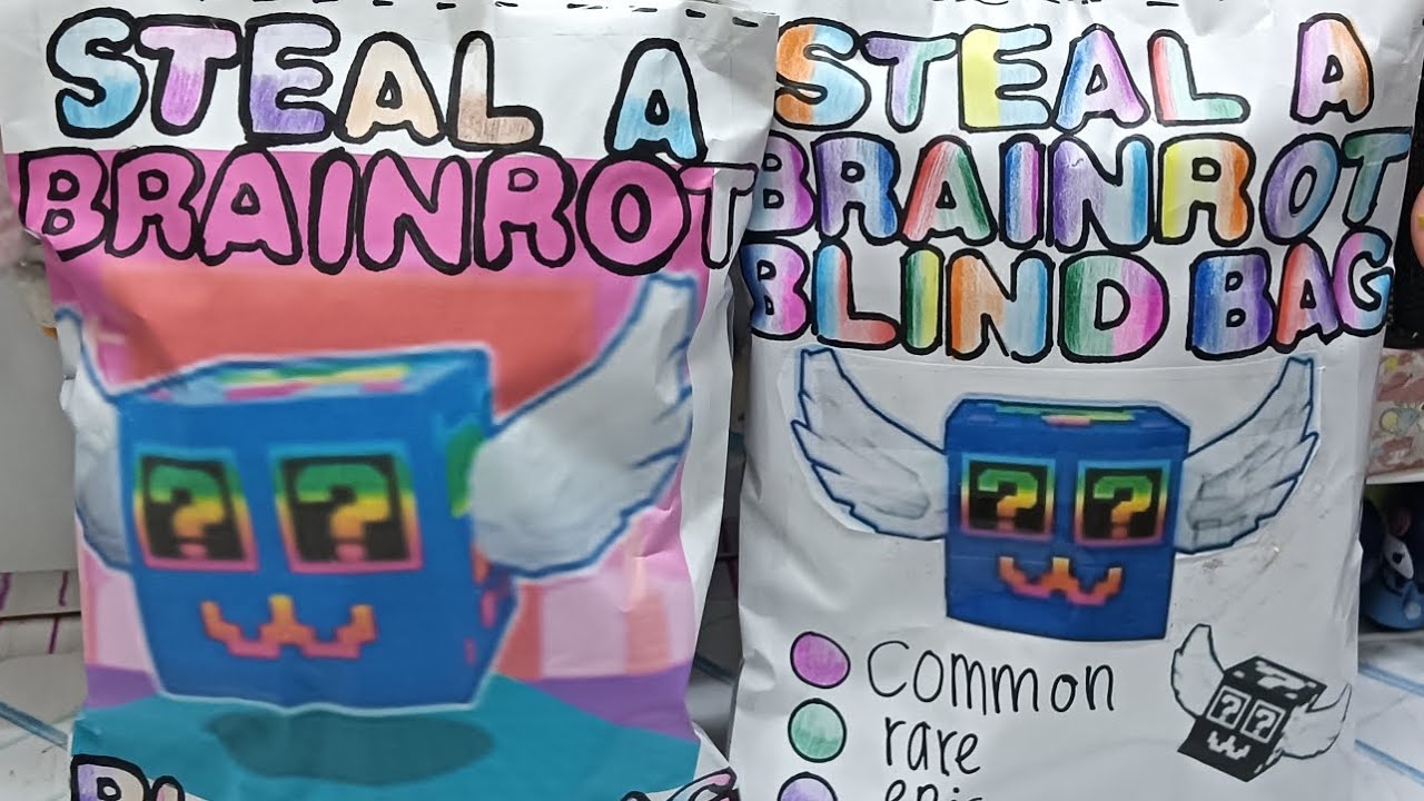 [?] steal a brainrot Blind Bag #stealabrainrot #roblox #diy