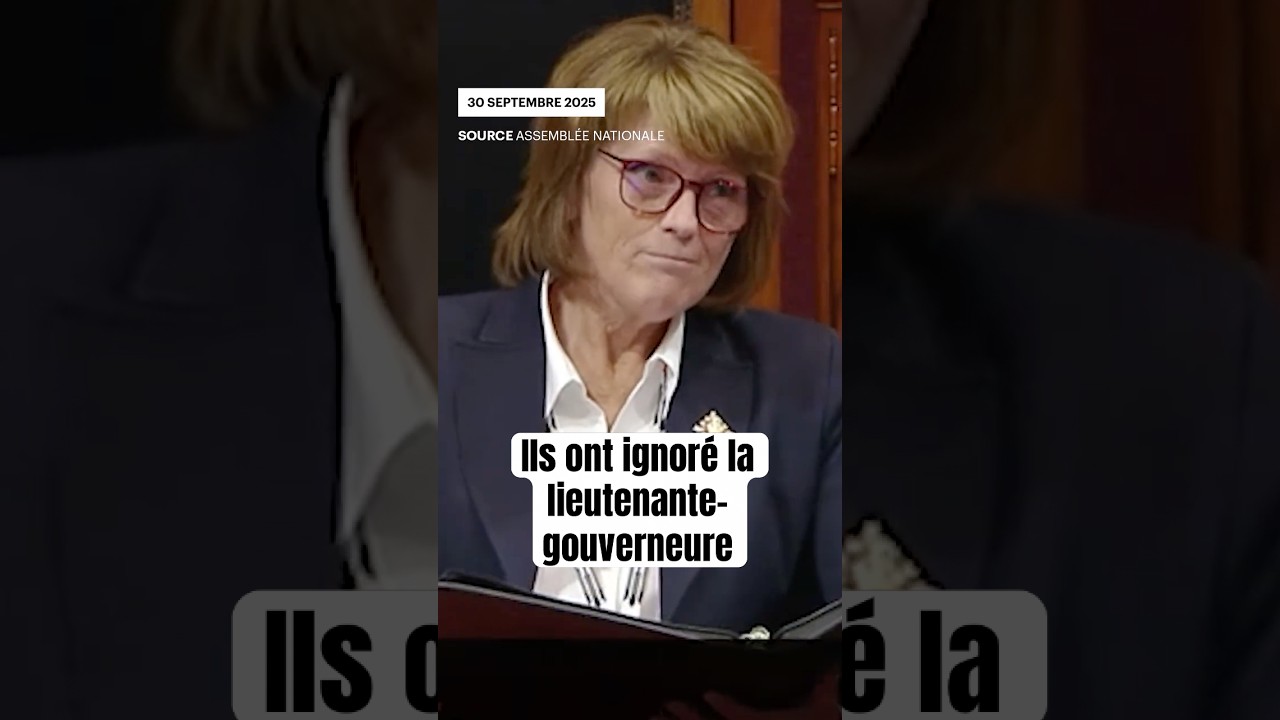 Ils ont ignor&eacute; la lieutenante-gouverneure