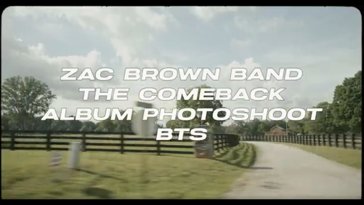 Zac Brown Band - The Comeback Album Photoshoot (Behind the Scenes)