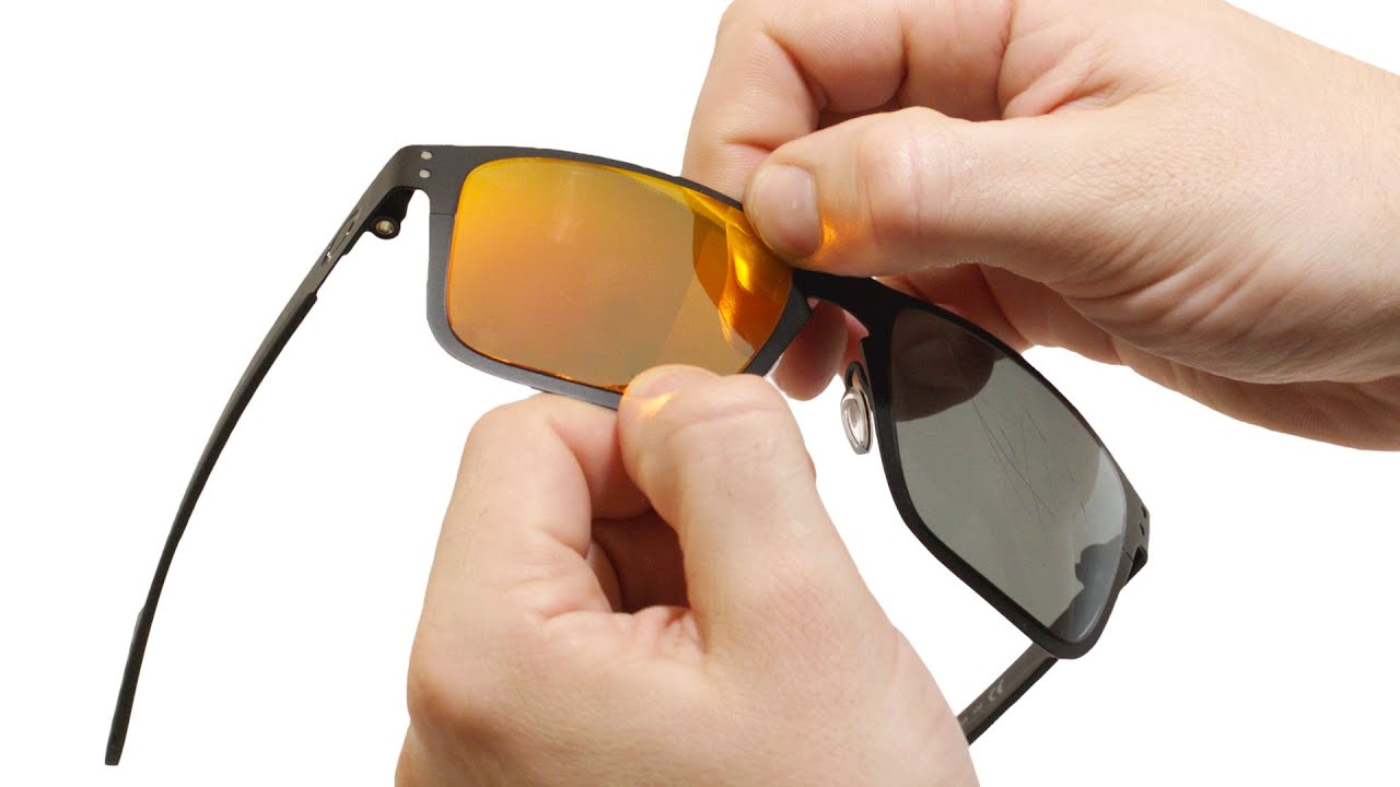 Oakley Holbrook Metal Lens Replacement & Installation Instructions