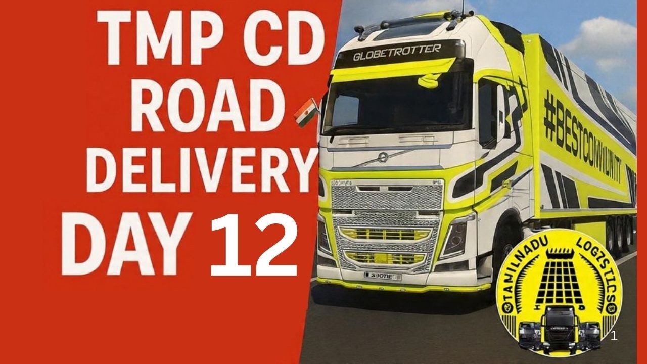 DAY 12 – TMP CD Road Delivery | Tamilnadu Logistics | ETS2 TruckersMP