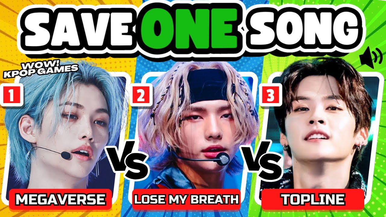 SAVE ONE KPOP SONG: SAME GROUP 🎙️ Save your favorite song | KPOP QUIZ 2024