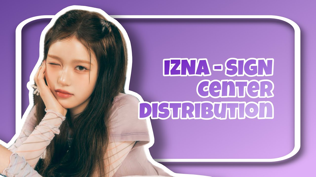 IZNA - SIGN - CENTER DISTRIBUTION