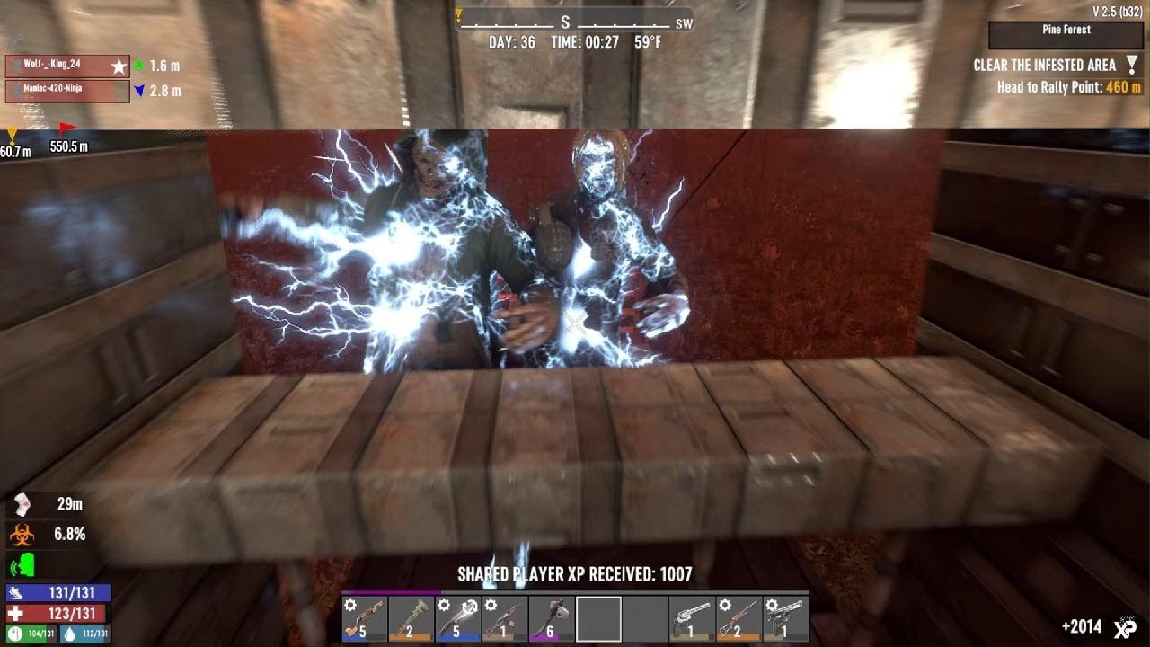 Almost ran out of ammo | 7 Days To Die - Console Edition