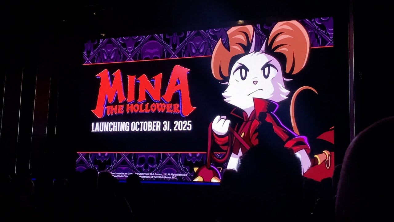 Mina the Hollower Official Announcement Trailer! - Live Crowd Reaction at Summer Game Fest 2025!