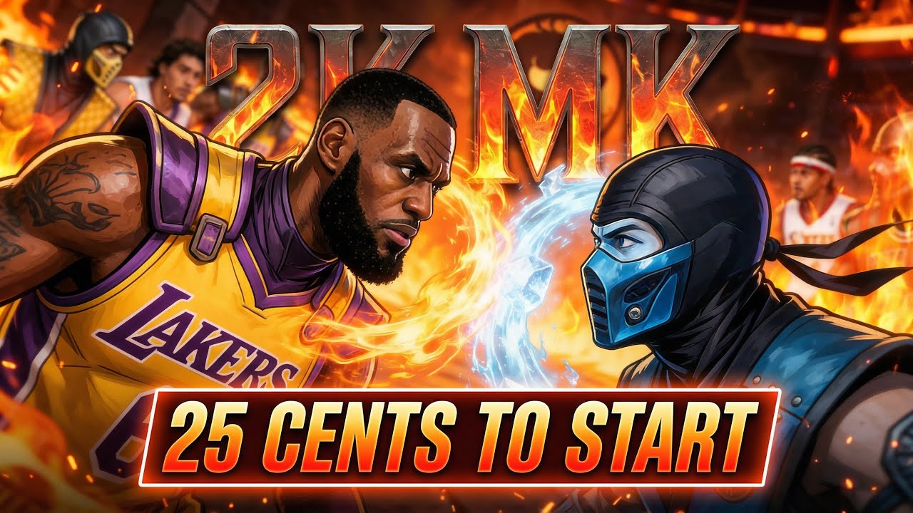 “2K MK” 90’s arcade game (Mortal Kombat/ NBA game) by Tuna Edits