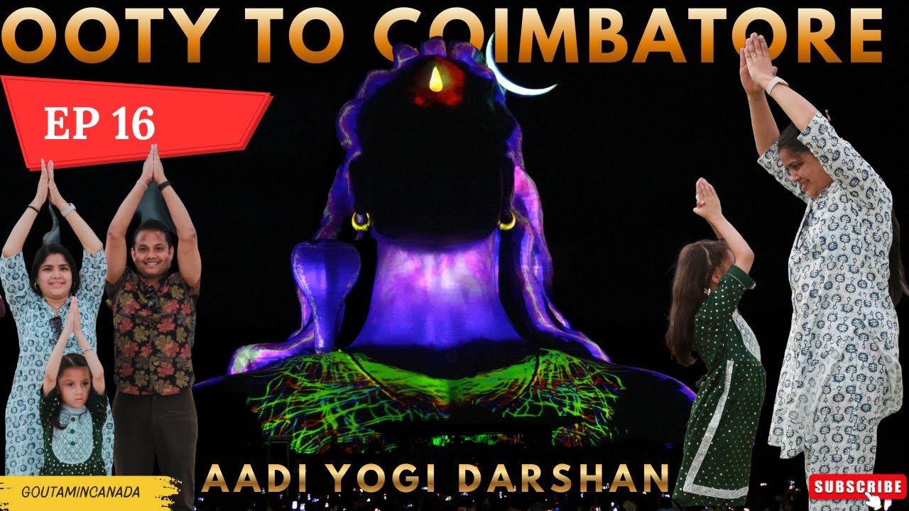 EP 16 | This Spiritual Experience at Adiyogi Shiva Blew My Mind 🙏 India Series