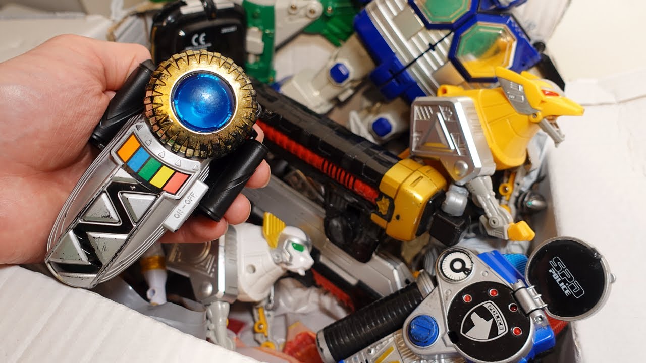 Power Rangers Lot Unboxing - Morphers, Zords And More - IT'S OUT OF THIS GALAXY