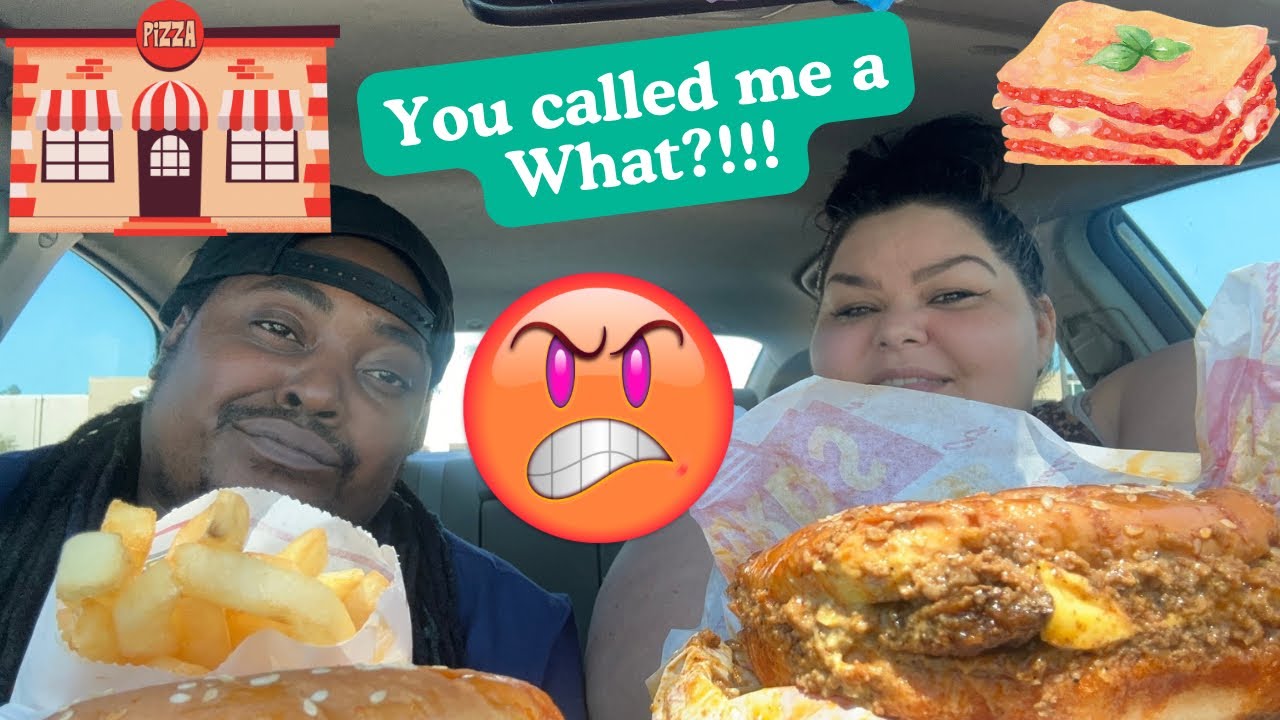 Cilla almost got me FIRED!! | Chili Cheese Burger Mukbang